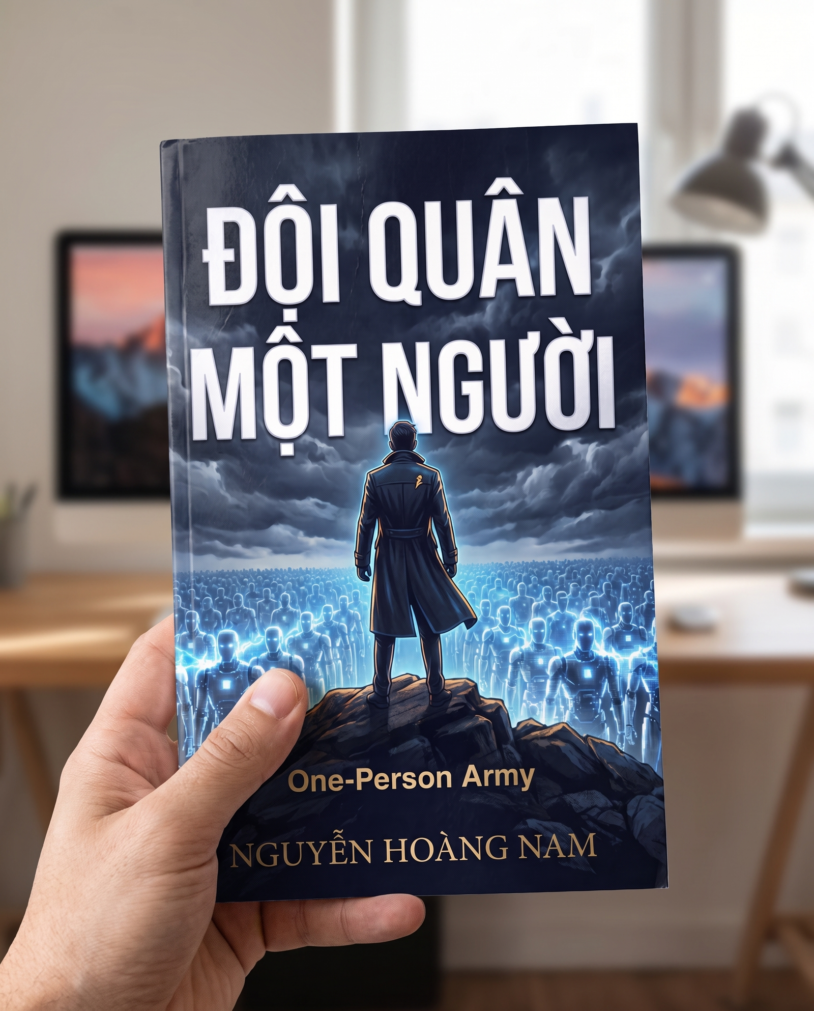 Sách Đội Quân Một Người trên tay